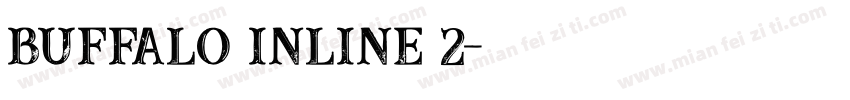 Buffalo Inline 2字体转换